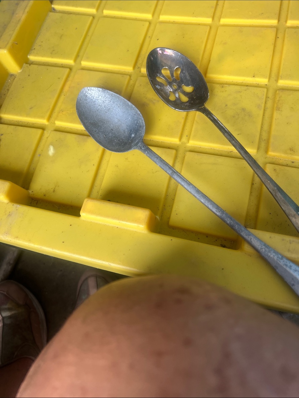 Antique Serving Spoon Set
